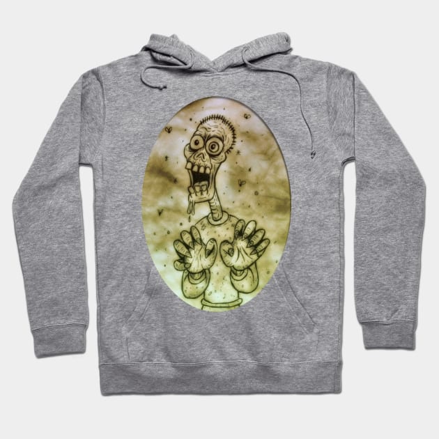 Cartoon Zombie Hoodie by MalcolmKirk